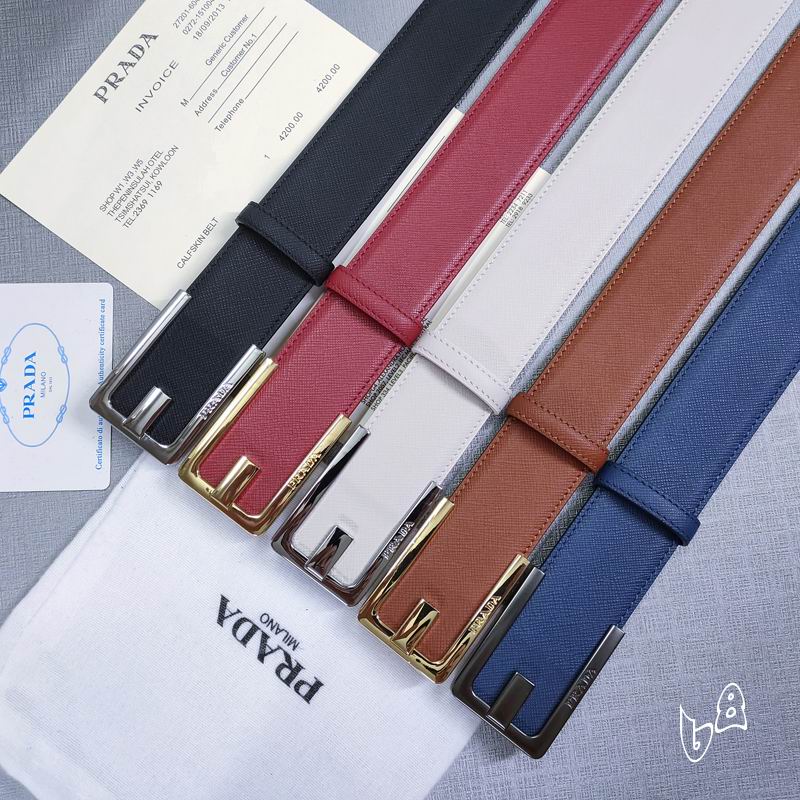 Prada Belt 38mmX80-125cm lb071801